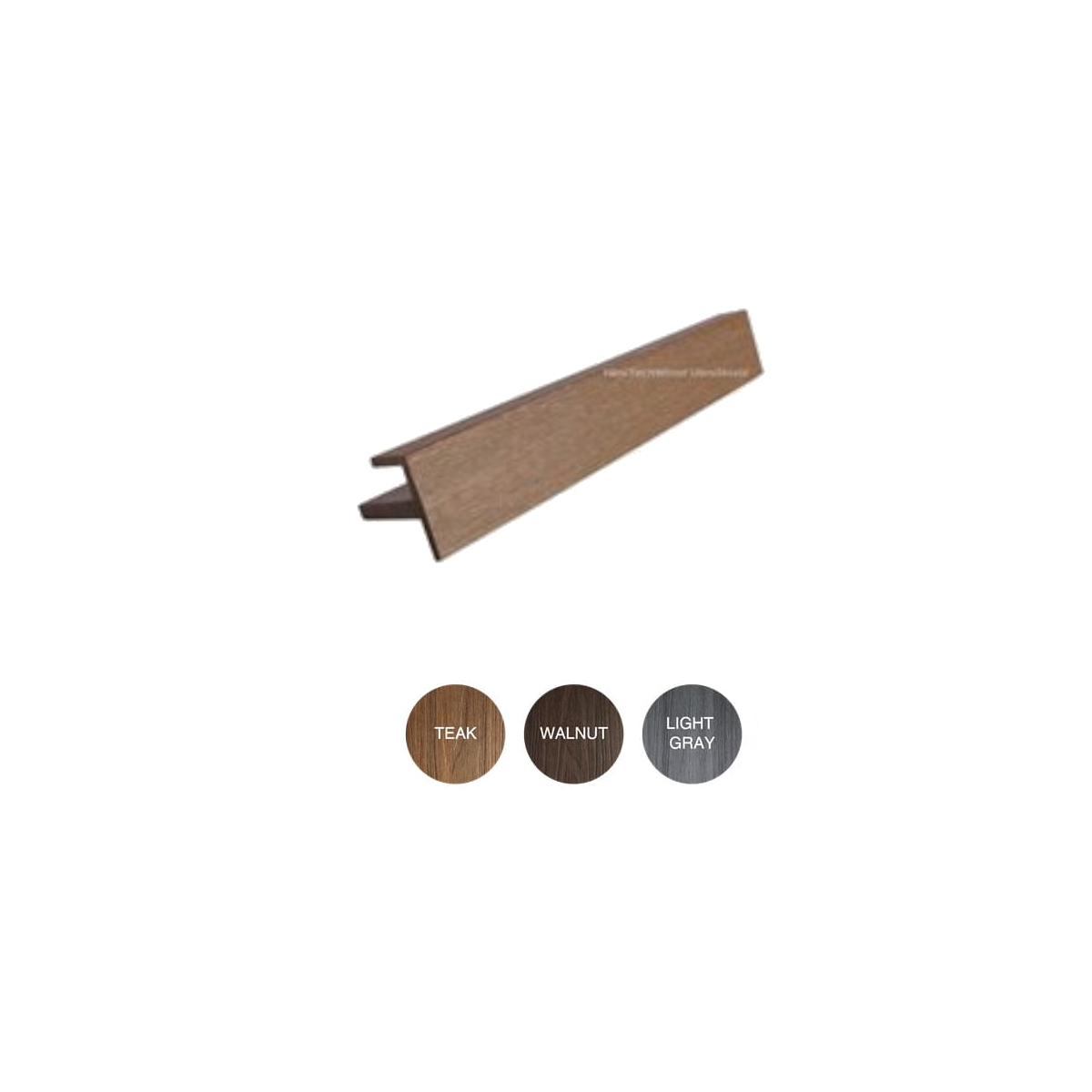 Kątownik kończący NewTechWood Ultrashield US44 46,2x44,2x2800 mm do US09